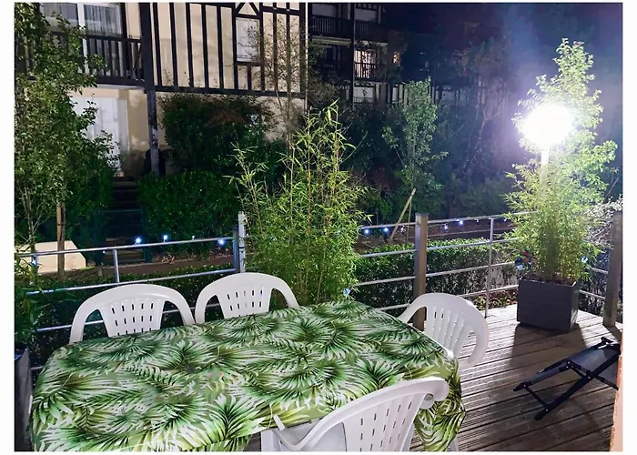 Cabourg, Plain Pied Avec Terrasse Acces Direct A La דירה