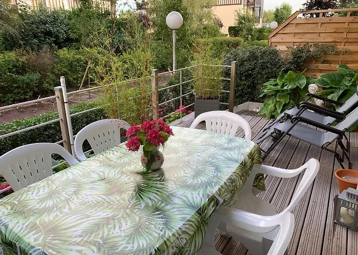 דירה Cabourg, Plain Pied Avec Terrasse Acces Direct A La